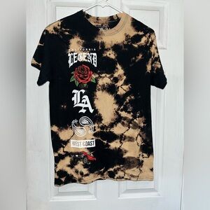 Legend Black and Tan Tie-Dye T-Shirt